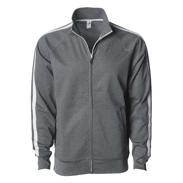 INDEPENDENT TRADING CO. UNISEX LIGHTWEIGHT POLY-TECH TRACK JACKET... from ASI 30208 A P Specialties / AP Specialties