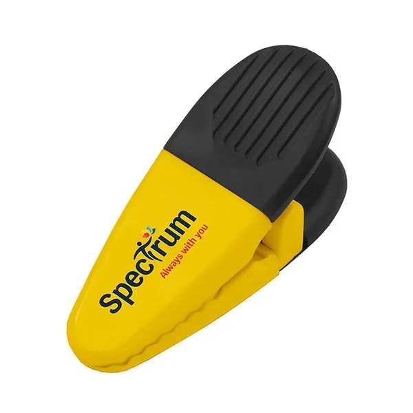 Magnetic clip with large rubber handle and large customization area.... from ASI 62660 Innovation Line