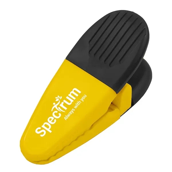 Magnetic clip with large rubber handle and large customization area.... from ASI 62660 Innovation Line