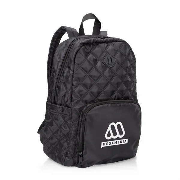 Eiffel Quilted Pattern Backpack... from ASI 84592 St Regis Group