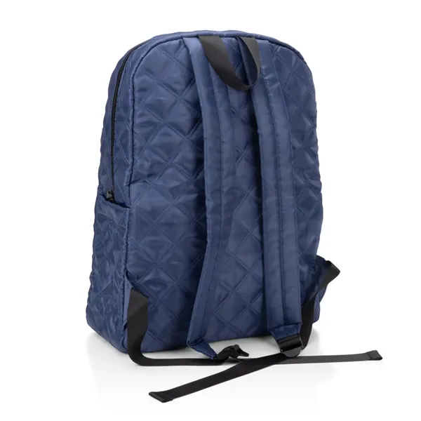 Eiffel Quilted Pattern Backpack... from ASI 84592 St Regis Group