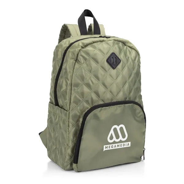 Eiffel Quilted Pattern Backpack... from ASI 84592 St Regis Group