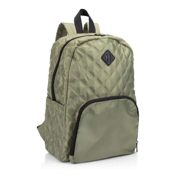 Eiffel Quilted Pattern Backpack... from ASI 84592 St Regis Group