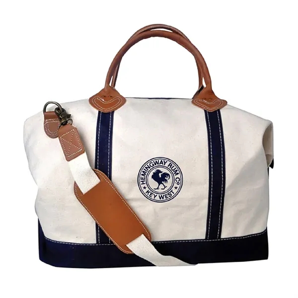 Antique brass cotton canvas shoulder bag plus 1 color silkscreen imprint... from ASI 37218 Athena Promo (tm)