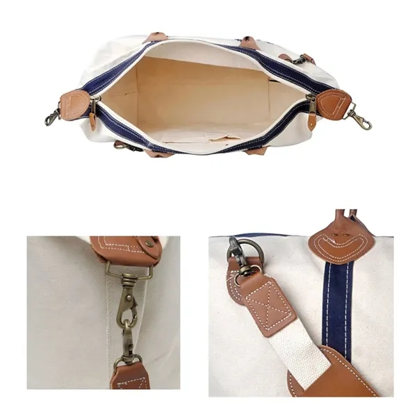 Antique brass cotton canvas shoulder bag plus 1 color silkscreen imprint... from ASI 37218 Athena Promo (tm)