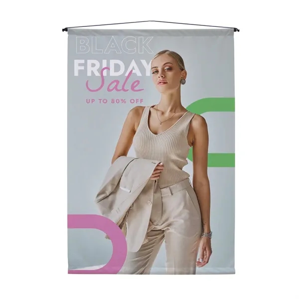 Lightweight and pre-kitted for fast, professional branding for indoor events, lobbies,... from ASI 87188 Showdown Displays