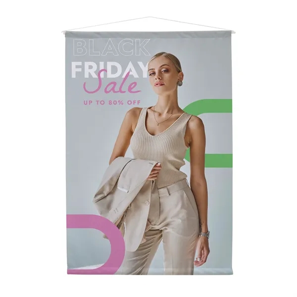 Lightweight and pre-kitted for fast, professional branding for indoor events, lobbies,... from ASI 87188 Showdown Displays
