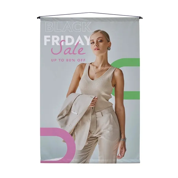 Lightweight and pre-kitted for fast, professional branding for indoor events, lobbies,... from ASI 87188 Showdown Displays