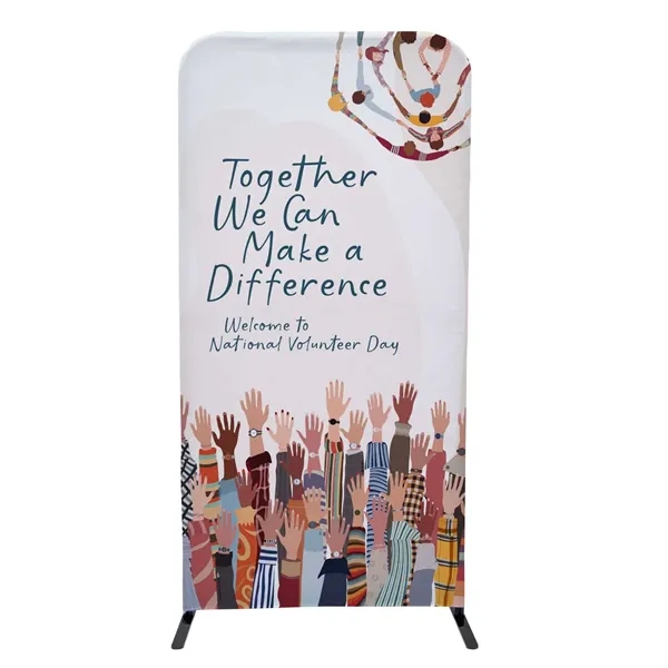 The EuroFit Straight Wall comes in a durable, black PVC option.... from ASI 87188 Showdown Displays