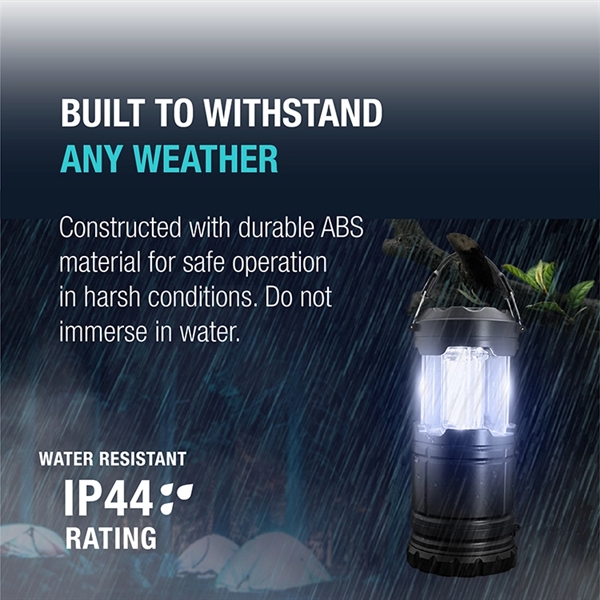 Compact LED Flashlight and Lantern. Bright and collapsible for outdoor and... from ASI 30112 ACE Products