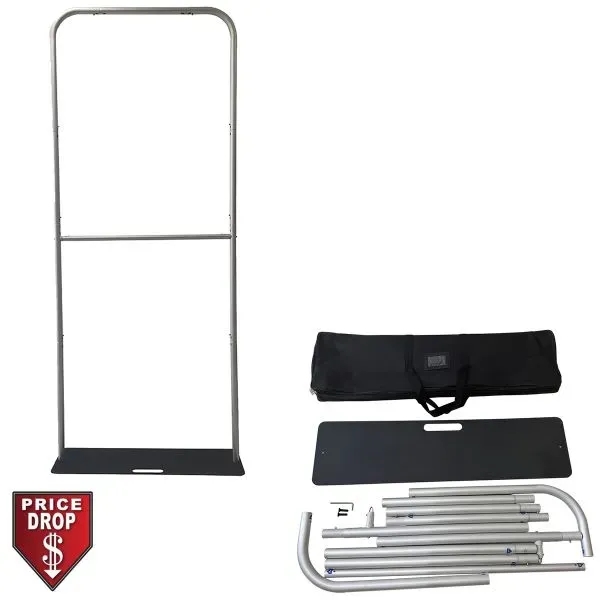 EuroFit 3' Banner hardware with frame, case, and steel base. Perfect... from ASI 53509 FIEL-Fairdeal Import & Export