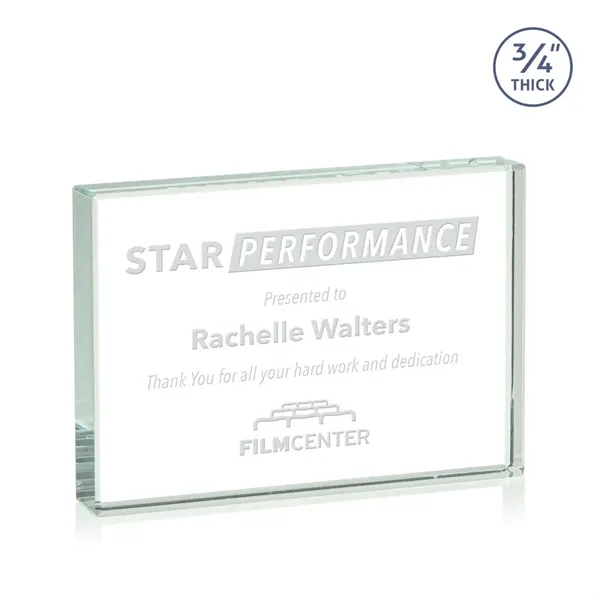 The expertly crafted Verona is a jade rectangle award destined to... from ASI 84592 St Regis Group / St Regis