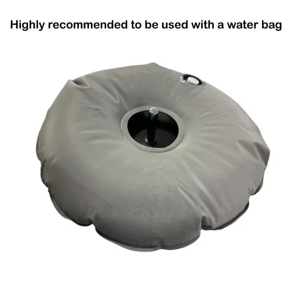 Secure feather/teardrop flags with this steel base. Works indoors/outdoors; always use... from ASI 53509 FIEL-Fairdeal Import & Export