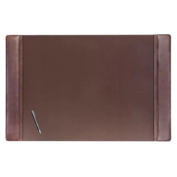 Chocolate Brown Leather 38" x 24" Desk Pad... from ASI 48125 Dacasso / DaCasso