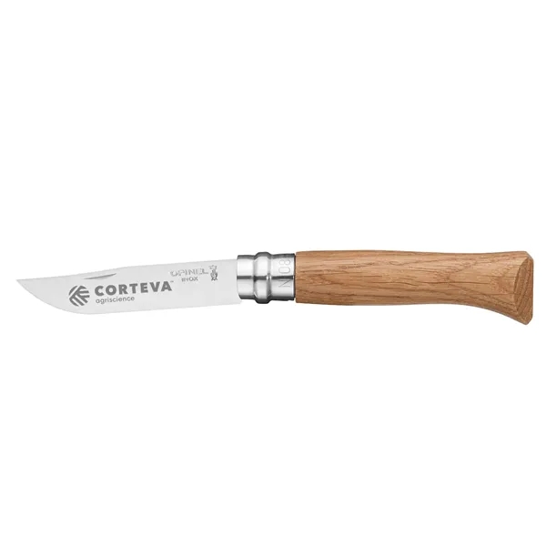 Opinel knife with a premium Oak Wood handle. Available in 2... from ASI 46170 Compass Industries Inc