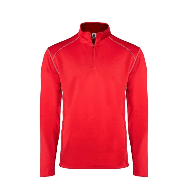 The Money Mesh 1/4 Zip is made from 100% polyester mock... from ASI 37461 Augusta Sportswear