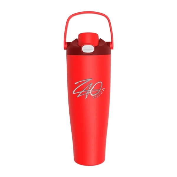 40 Oz Stainless Steel mug with handle and straw.... from ASI 98360 WOWLine