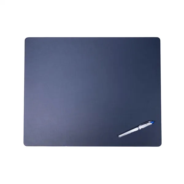 Navy Blue Leatherette 20" x 16" Conference Table Pad... from ASI 48125 Dacasso / DaCasso
