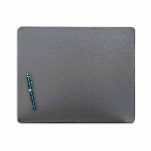 Gray Leather 17" x 14" Conference Table Pad... from ASI 48125 Dacasso / DaCasso