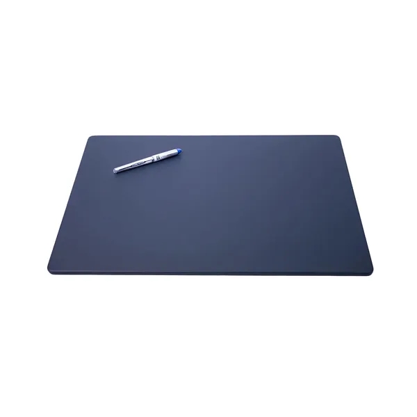 Navy Blue Leather 20" x 16" Conference Table Pad... from ASI 48125 Dacasso / DaCasso