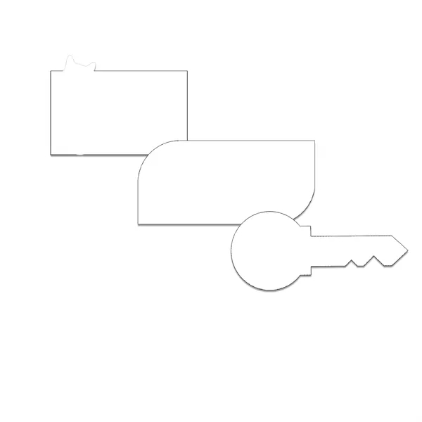 Customizable indoor magnet measuring 26 sq. inches with full color imprint.... from ASI 54040 Fey Promo / Magna-Tel by Fey