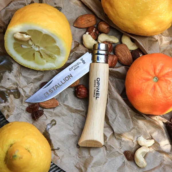 4.31" Beech Wood handle. 3.28" stainless-steel blade. It's been a favorite... from ASI 46170 Compass Industries Inc