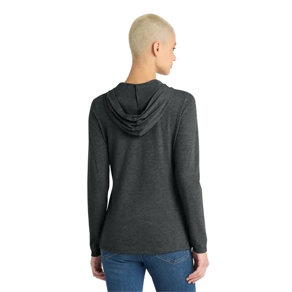 District Women's Perfect Tri Long Sleeve Hoodie.... from ASI 84863 SanMar