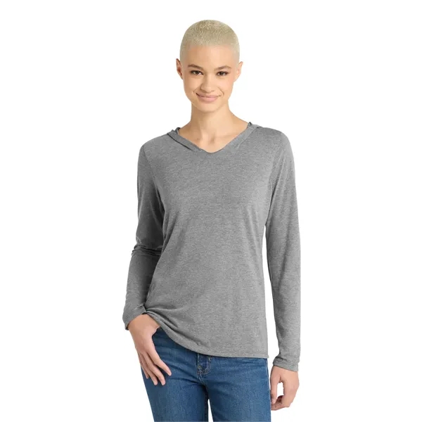 District Women's Perfect Tri Long Sleeve Hoodie.... from ASI 84863 SanMar