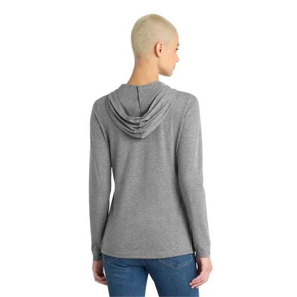 District Women's Perfect Tri Long Sleeve Hoodie.... from ASI 84863 SanMar