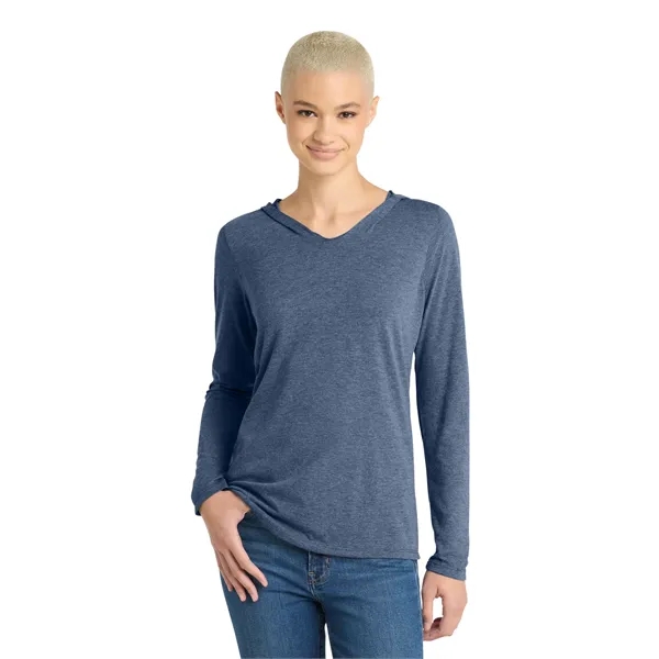 District Women's Perfect Tri Long Sleeve Hoodie.... from ASI 84863 SanMar