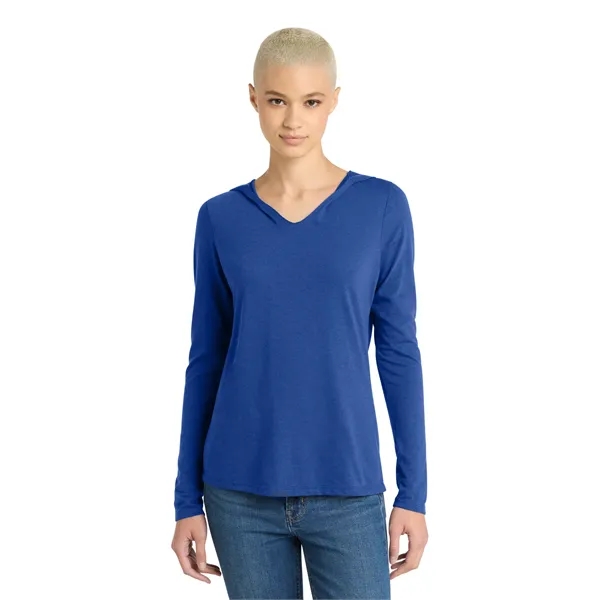 District Women's Perfect Tri Long Sleeve Hoodie.... from ASI 84863 SanMar