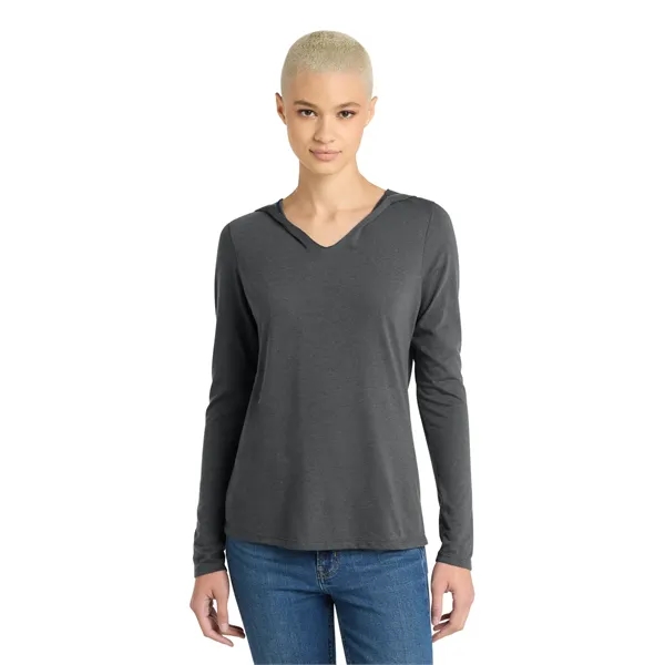 District Women's Perfect Tri Long Sleeve Hoodie.... from ASI 84863 SanMar