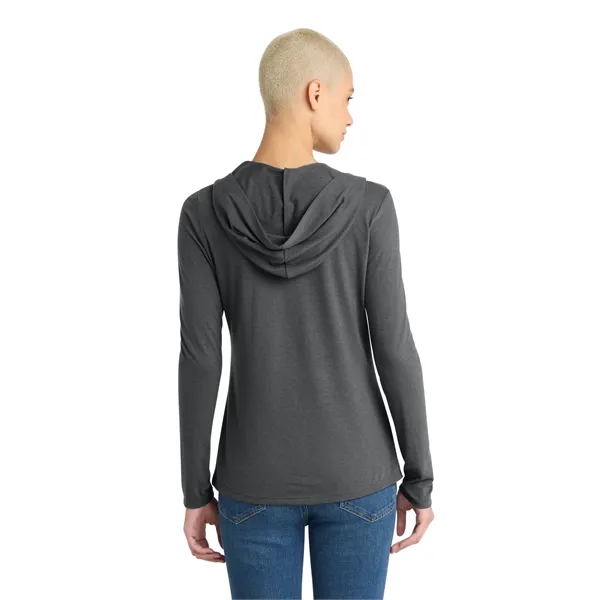 District Women's Perfect Tri Long Sleeve Hoodie.... from ASI 84863 SanMar