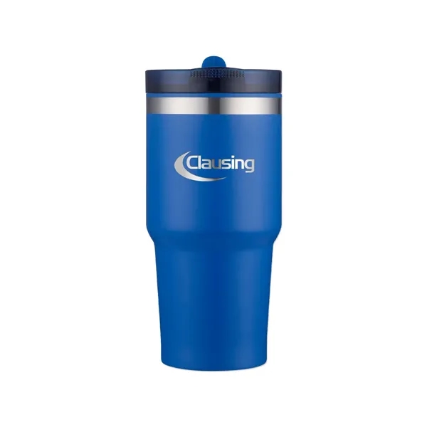 20 Oz Stainless Steel Outer Tumbler with Built in Straw Lid... from ASI 98360 WOWLine