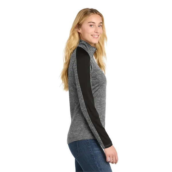 Sport-Tek Ladies PosiCharge Electric Heather Colorblock 1...... from ASI 84863 SanMar