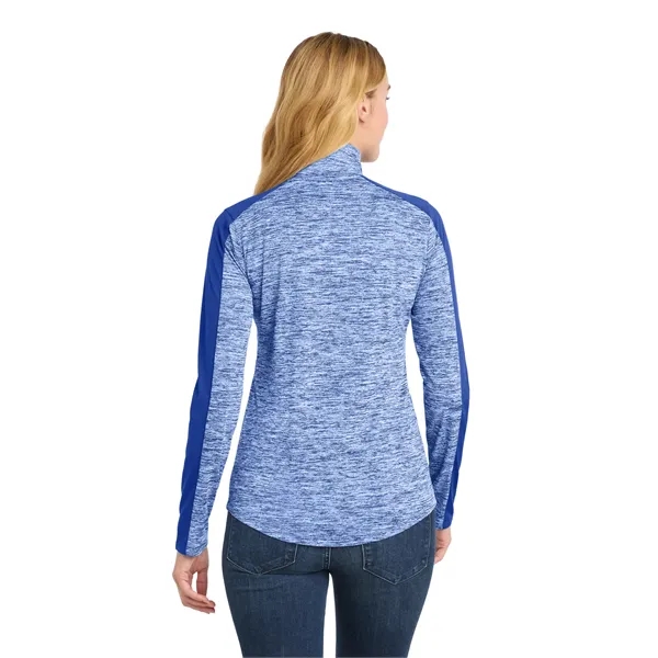 Sport-Tek Ladies PosiCharge Electric Heather Colorblock 1...... from ASI 84863 SanMar