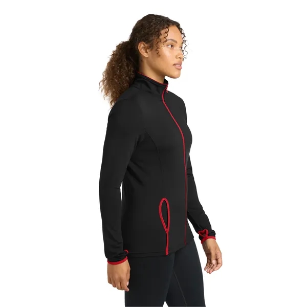 Sport-Tek Ladies Sport-Wick Stretch Contrast Full-Zip Jac...... from ASI 84863 SanMar