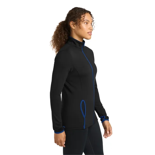 Sport-Tek Ladies Sport-Wick Stretch Contrast Full-Zip Jac...... from ASI 84863 SanMar