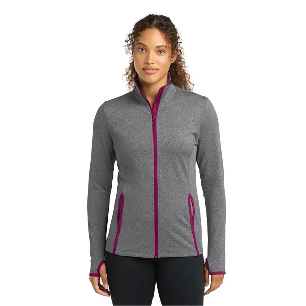 Sport-Tek Ladies Sport-Wick Stretch Contrast Full-Zip Jac...... from ASI 84863 SanMar