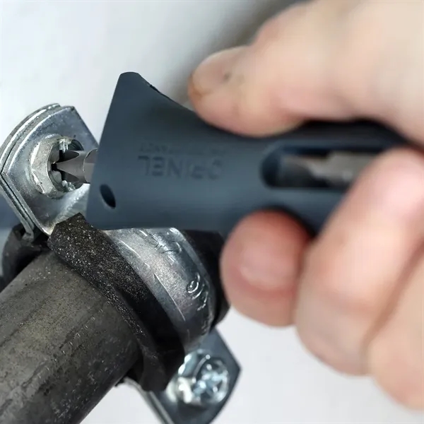 The handle holds standard 1"bits and the tail end of the... from ASI 46170 Compass Industries Inc