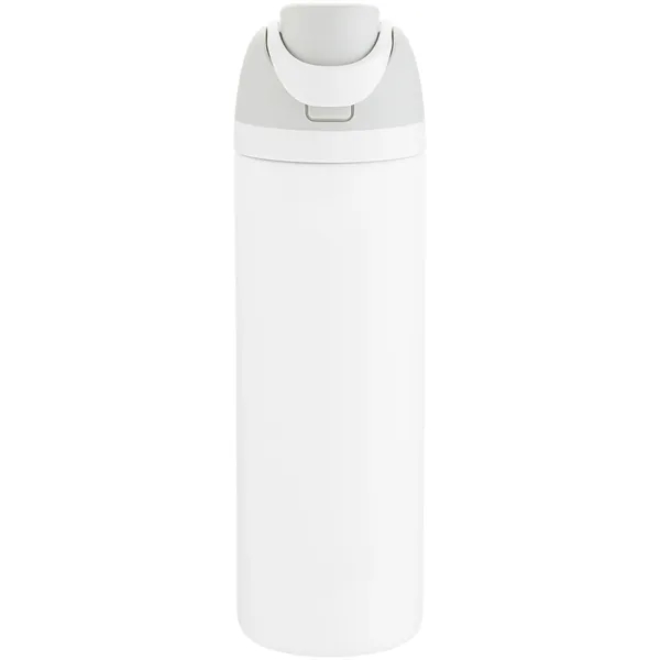 24 oz double wall 18/8 stainless steel thermal bottle with copper... from ASI 51197 ETS Express, LLC