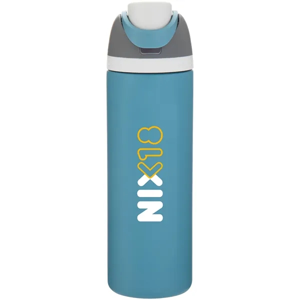 24 oz double wall 18/8 stainless steel thermal bottle with copper... from ASI 51197 ETS Express, LLC