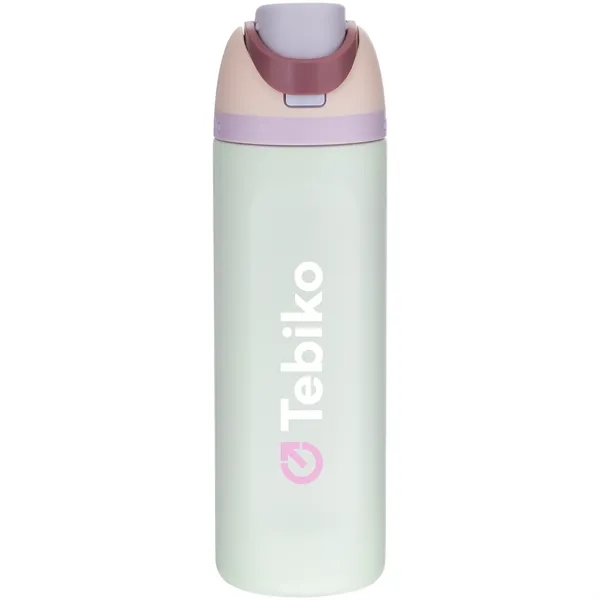 24 oz double wall 18/8 stainless steel thermal bottle with copper... from ASI 51197 ETS Express, LLC