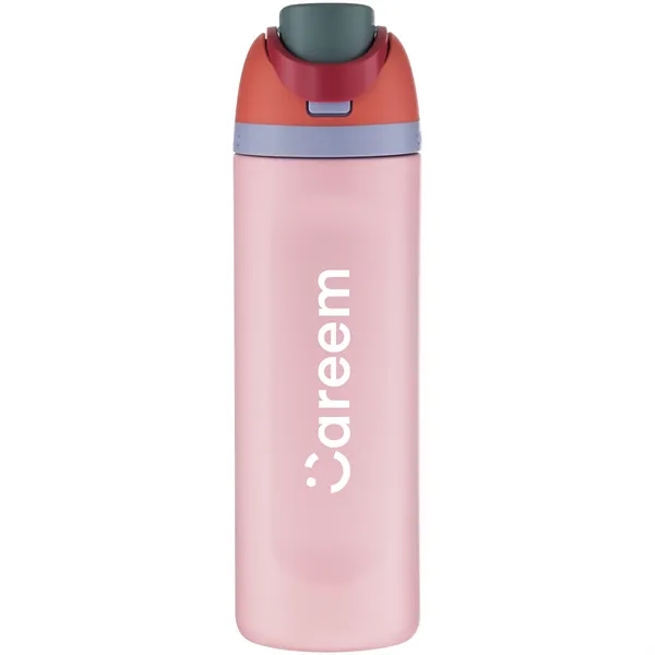24 oz double wall 18/8 stainless steel thermal bottle with copper... from ASI 51197 ETS Express, LLC