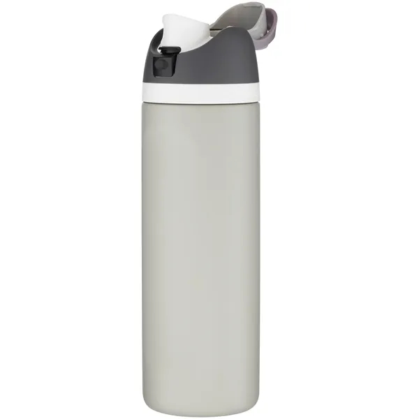 24 oz double wall 18/8 stainless steel thermal bottle with copper... from ASI 51197 ETS Express, LLC