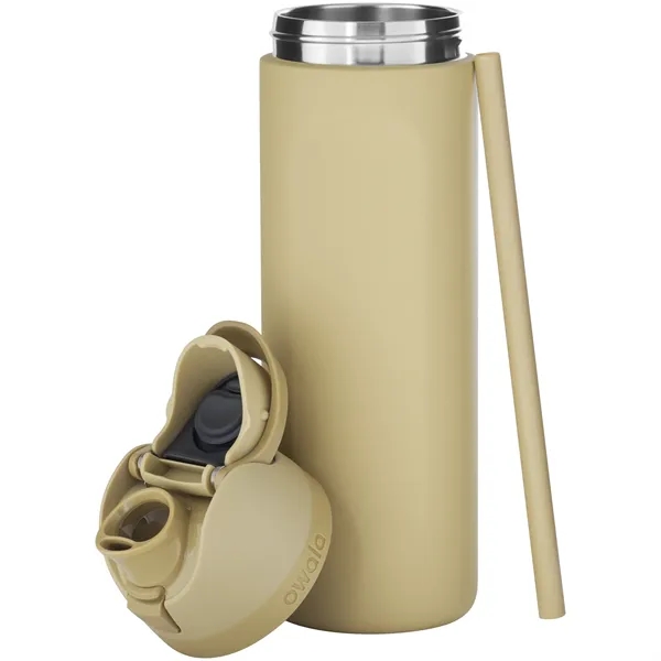24 oz double wall 18/8 stainless steel thermal bottle with copper... from ASI 51197 ETS Express, LLC