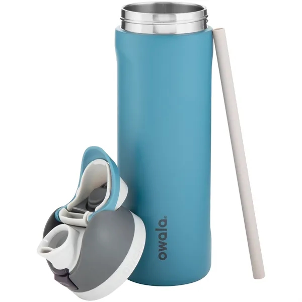 24 oz double wall 18/8 stainless steel thermal bottle with copper... from ASI 51197 ETS Express, LLC