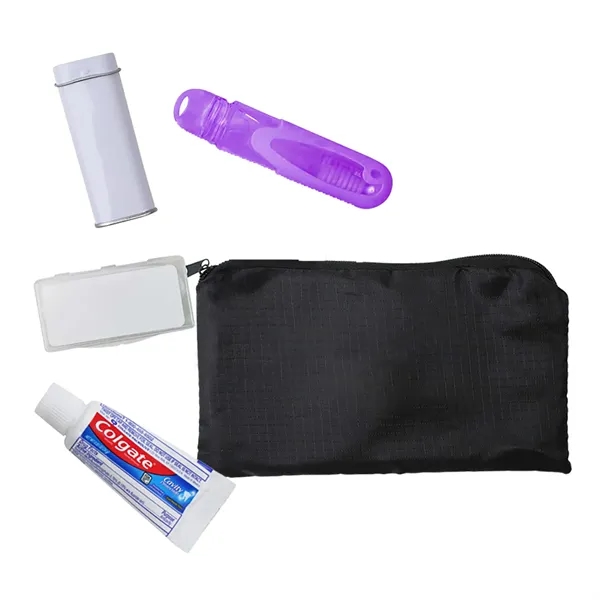 Dental kit offering dental floss picks, 2 oz bottle of mouthwash,... from ASI 61966 HPG / Mixie