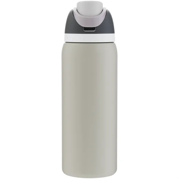 32 oz double wall 18/8 stainless steel thermal bottle with copper... from ASI 51197 ETS Express, LLC