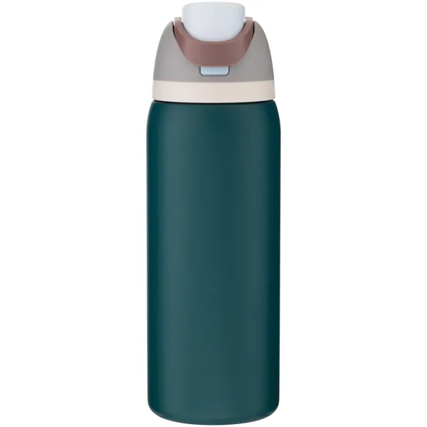32 oz double wall 18/8 stainless steel thermal bottle with copper... from ASI 51197 ETS Express, LLC